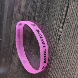 Rubber bracelet ( AVRIL LAVIGNE) NEW WITHOUT TAGS